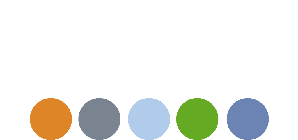 Saffron Blue Wall Logo